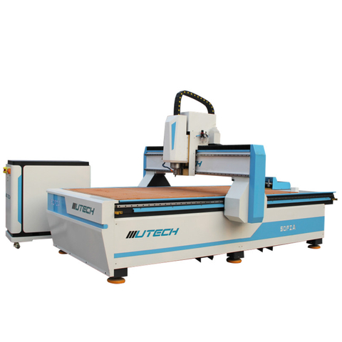 9kw HQD مغزل تبريد الهواء ATC CNC Router لقطع الخشب الرقائقي MDF البلاستيك