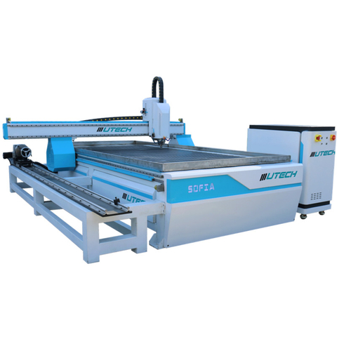 1530 آلة النجارة Atc Cnc مع محور دوار 